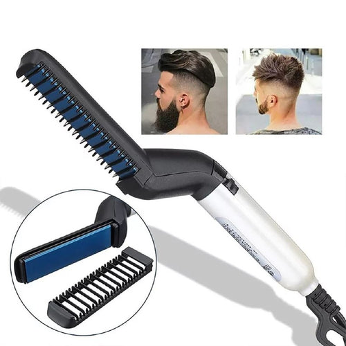 Brosse Lissante Chauffante Brosse Cheveux pour Homme